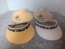 VINTAGE Town Talk Visors Made in USA Hilton Head Island Golf