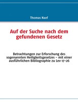 Auf Der Suche Nach Dem Gefundenen Gesetz Thomas Naef Taschenbuch 136 S. Deutsch