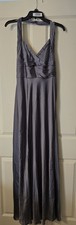 Women's Liliana Evening Gown Dress Sz 10, Smoke Color -NWT