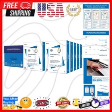 Printer Paper, 20 lb Copy Paper, 8.5 x 11 - 10 Ream 5,000 Sheets - 92 Bright,...