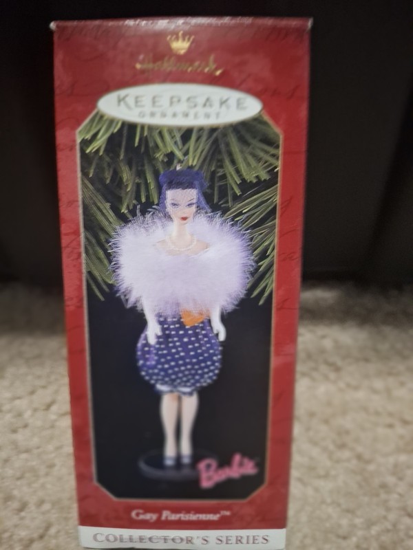 1999 Hallmark "Gay Parisienne" Barbie Ornament
