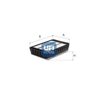 UFI Luftfilter 30.539.00 FüR Mitsubishi
