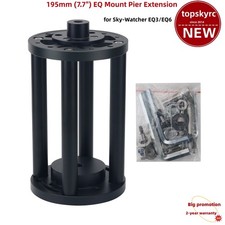 TeSeek XD-6 195mm 7.7" EQ Mount Pier Extension for EQ6 3/8" Screw Tripods
