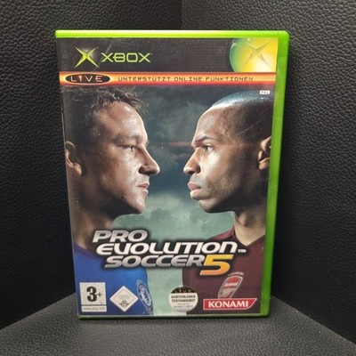 Xbox Pro Evolution Soccer 5   Zustand Sehr Gut   Ink. Anleitung   OVP   Konami  