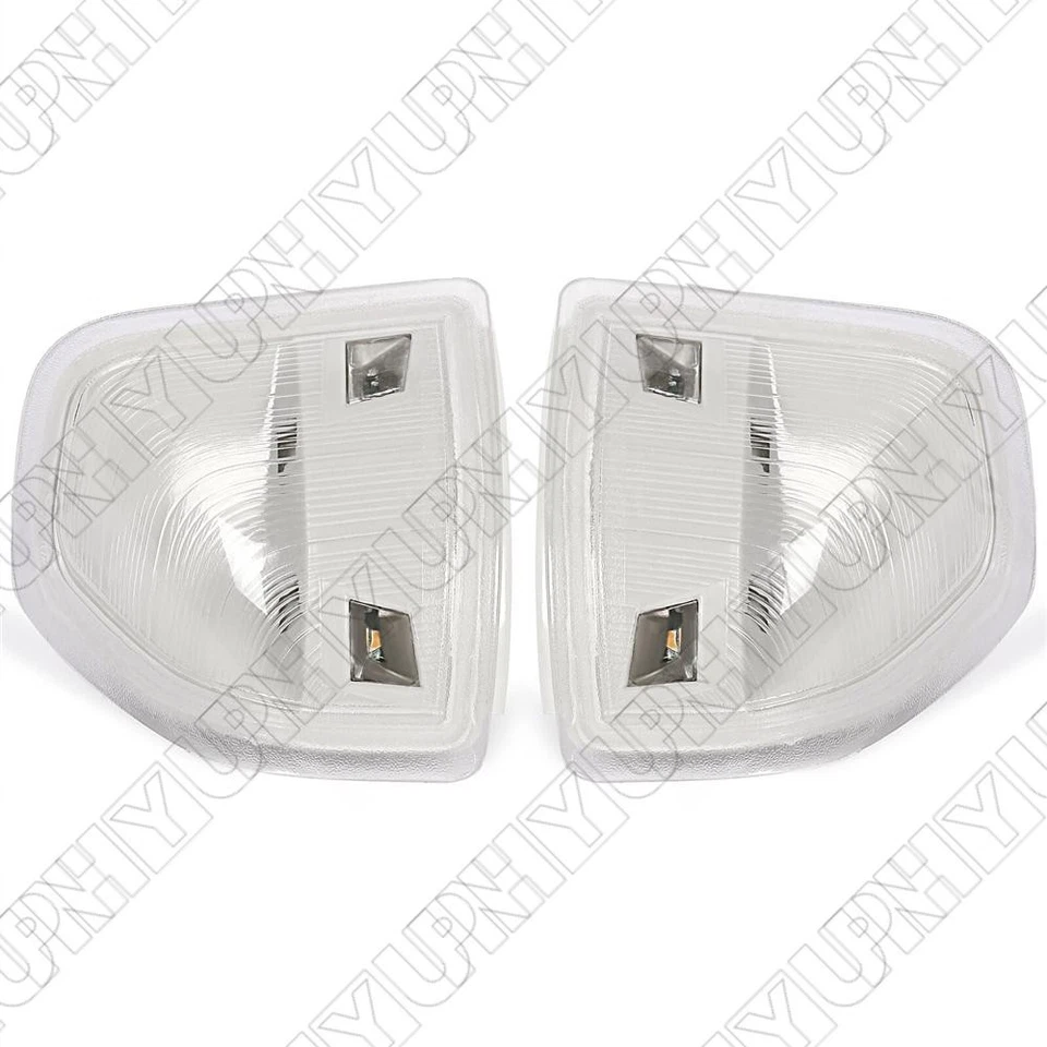 LED Side Mirror Turn Signal Light Clear Lens Amber For Dodge Ram 1500 2500 3500 - Image 3 of 4