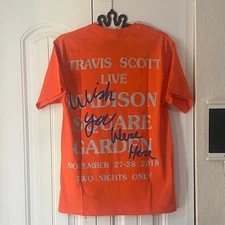 Travis Scott 2018 Astroworld Tour Tee Madison Garden