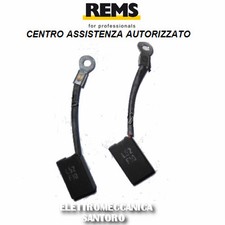 COPPIA SPAZZOLE CARBONCINI 6,5 x 12,5 x 20 ALT REMS X FILIERA ELETTRICA AMIGO 2