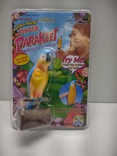 Vintage Electronic TalkBack Finger Parakeet, New In Package, Gealax Toys