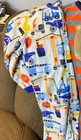 M1 The Children's Place 5T CONSTRUCTION Fleece Blanket Sleeper Footed Pajamas — photo 1