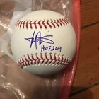 HAROLD BAINES Signed Autographed Baseball w/ HOF 19 Inscription JSA White Sox