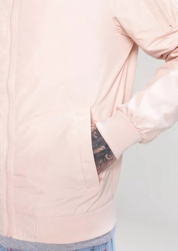 URBAN CLASSICS • Blouson Bomberjacke Rosa • Gr. L • NEU Angebot - Bild 2 von 3