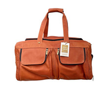 Image of Premium Brand New Hand Crafted South American Leather Holdall