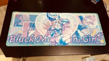 Yugioh Dark Magician Girl Official Card Game Playmat Neuron Japan OCG Used Japan