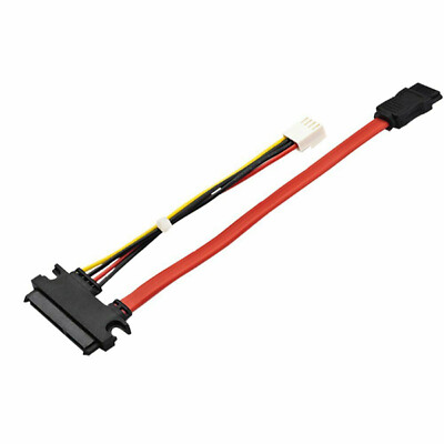 PC SATA 3 SATA III HDD SSD Dual Kabel bis zu 6 GBit/s Datenkabel + Stromkabel