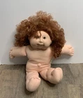 Cabbage Patch Doll Red Curly Cornsilk Hair Kid Brown Eyes HM16 Vintage CPK 1982