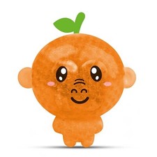 Tobar Fruzoos Orangutangerine Sensory Gift Fun Sqush New