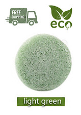 Natural Round Shap Konjac Sponge Face Cleaning Sponge