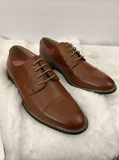 Bruno Marc Mens Formal Classic Modern Oxford Cap Toe Lace Up Dress Shoes New