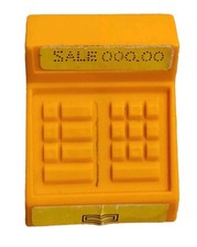 ACCESSORIO registratore di cassa Mattel BARBIE FASHION PLAZA 1975 vintage * pezzo playset