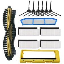 HEPA filter Side Brush Replacement for ilife A4 A4s Robot Vacuum Cleaner Parts