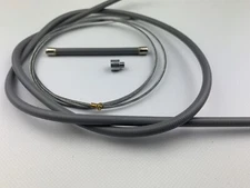 Vespa PX EFL T5 Front Brake Cable 2 Piece Type -PIAGGIO- Inline Brake Switch ...