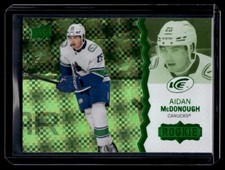 2023-24 Upper Deck Ice Green Parallel Aidan McDonough Rookie #131