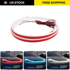 180cm Start Scan Dynamic LED DRL Car Hood Light Strip Daytime Running Light New