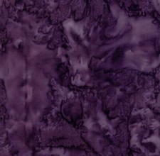 Hoffman Zinfandel Watercolor Bali Batik Cotton Quilt Fabric By the Yard