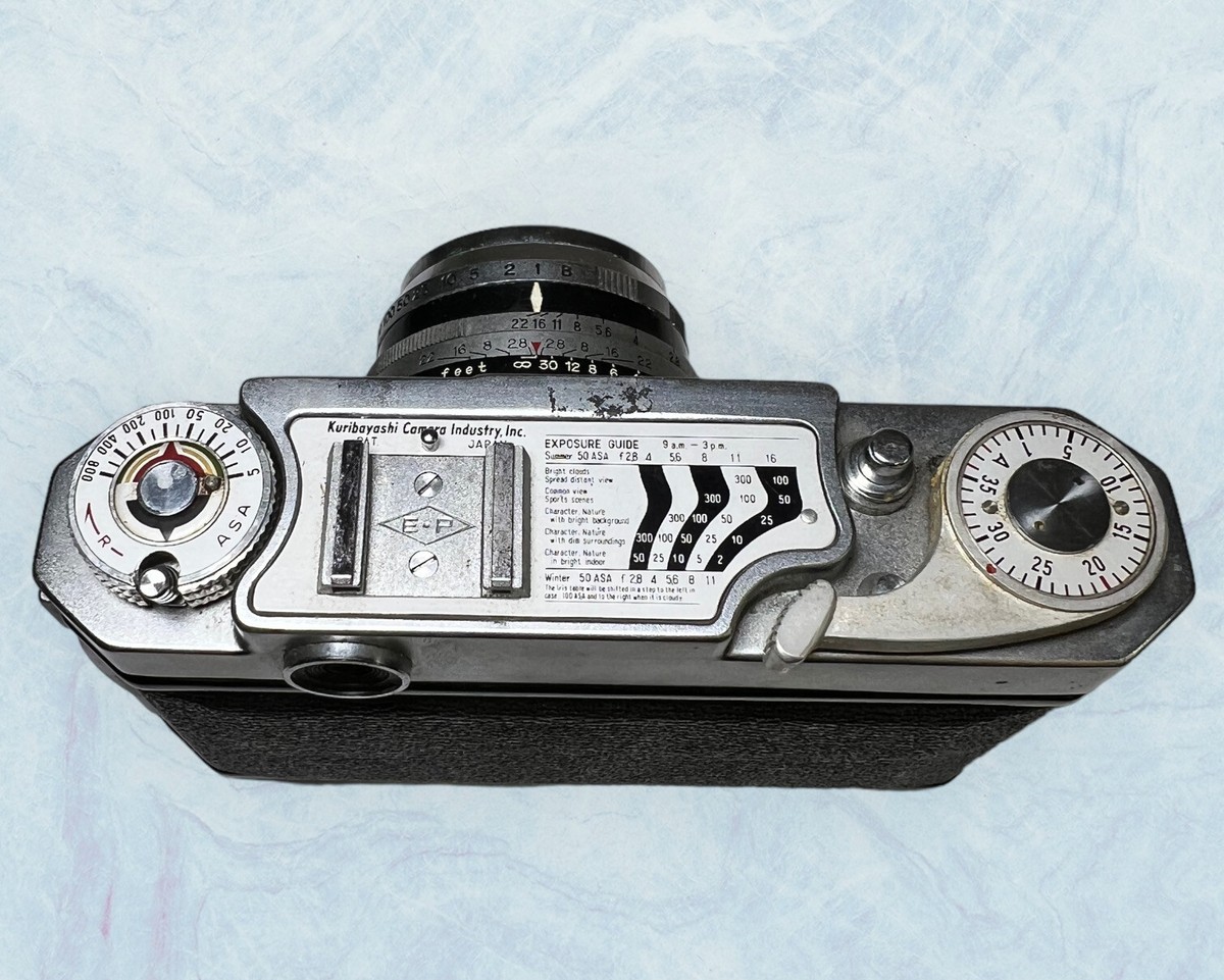 Vintage Kuribayashi 35 Petri Color Corrected Super 2.8 Camera w