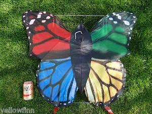 Download Eolo 3d Pop Up Kite S Easy To Fly Butterfly Eagle Fairy Princess Fighter Jet Ebay