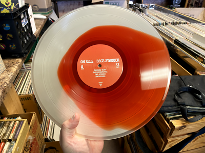 Oh Sees Face Stabber 2x LP Castle Face 2019 CLEAR RED BLOB color