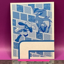 Carta da gioco Pokemon Lucario Virizion quasi nuova Carta Best Wish Nintendo TCG Giappone #412