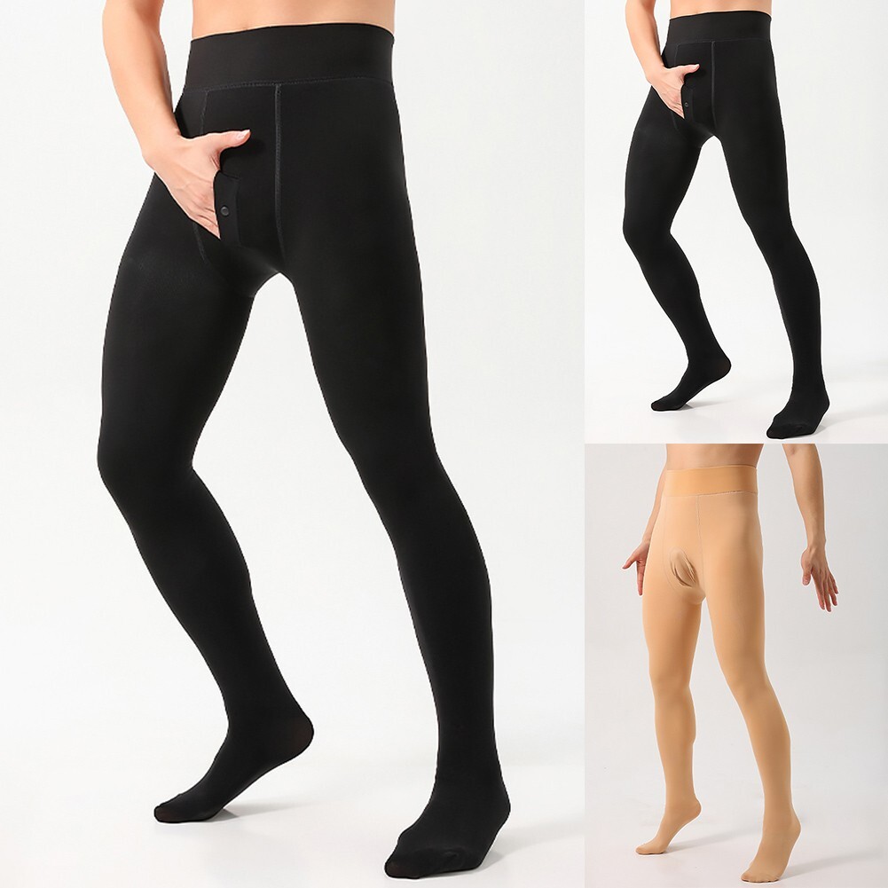 Thickened Nylon Leggings with Medium Stretch Ideal for Daily Activities