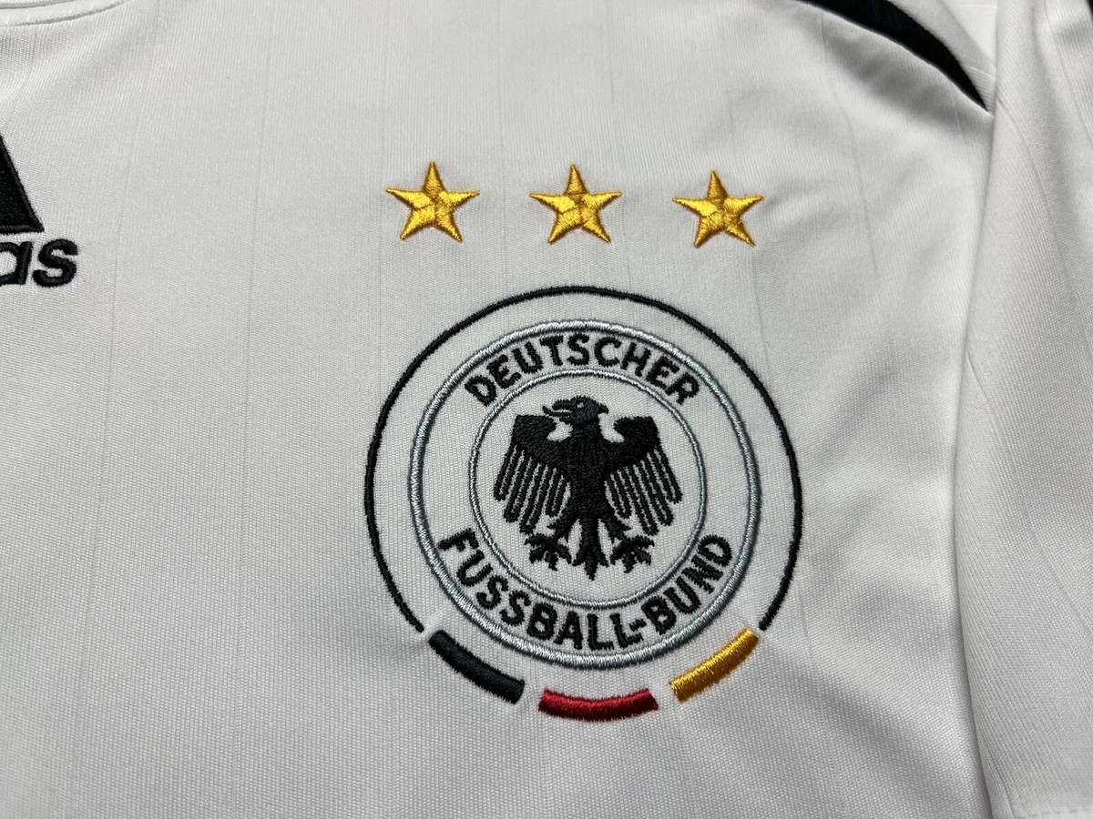 2006 Germany Ballack Jersey Shirt Kit White Large L Adidas Home