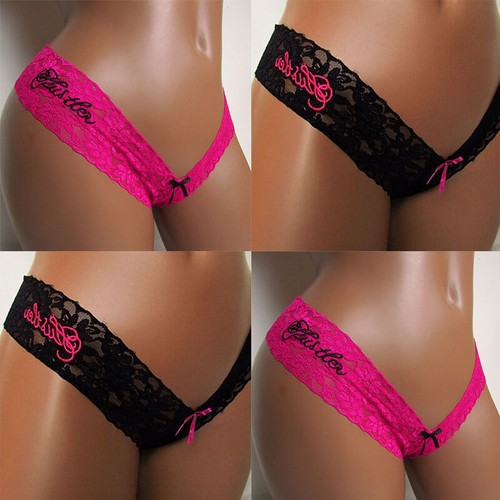 Ladies Erotic Lace Panties Women Sexy Briefs Underwear Thongs G-String Lingerie - Picture 4 of 26