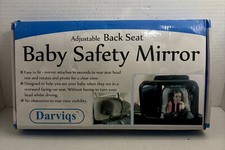 Darviqs Adjustable Back Seat Baby Safety Mirror