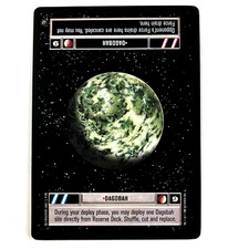 Planet Dagobah 1997 Star Wars CCG Decipher TCG