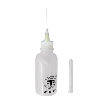 2pcs 100ml Syringe Small Empty Bottle Solvent Bottle Pointed Empty Bottle