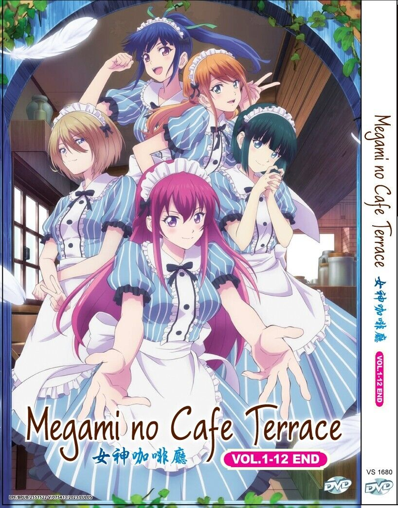 DVD MEGAMI NO CAFE TERRACE 女神咖啡厅 VOL.1-12 END English