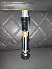 Mace Windu Lightsaber Episode 2 3D Replica Rubber Grips, accents & Stand