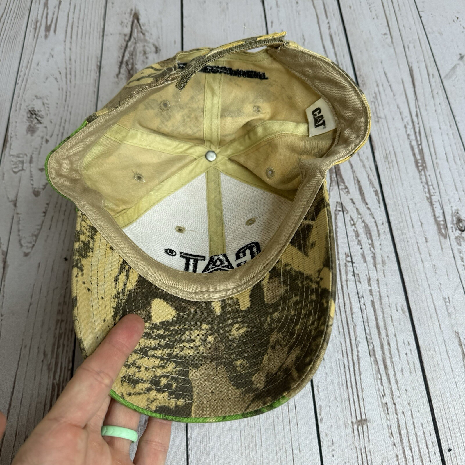 Caterpillar Hat Cap Strapback Tree Leaf Camouflag… - image 8