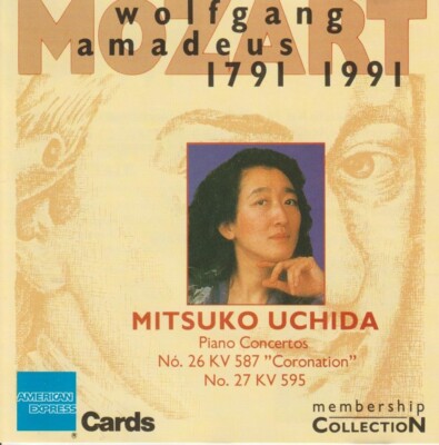 Mozart: Klavierkonzerte Nr. 26 + Nr. 27 - Mitsuko Uchida, Jeffrey Tate