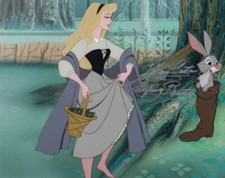 MARY COSTA signed Autogramm 20x25cm SLEEPING BEAUTY in Person autograph COA
