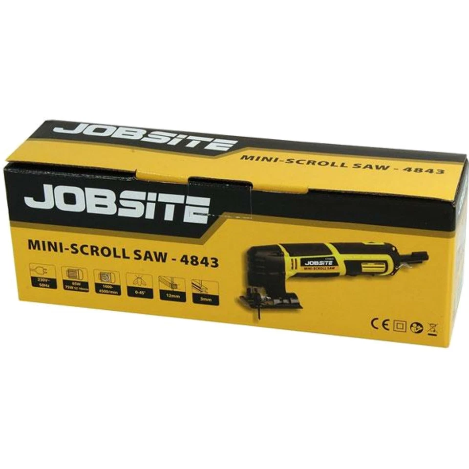 Baustelle variable Geschwindigkeit Mini Decroll Holz Metall Kunststoff Bundsäge 75w 230v - Bild 2 von 3