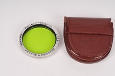 Rollei Light Green Hellgrun Bay 1 Circular Filter with Leather Keeper Case BALIN
