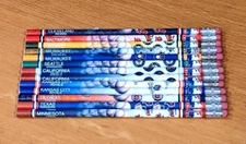 Lot of (13) 1993 Empire Berol MLB Pencils assorted teams. Near Mint - Mint cond.