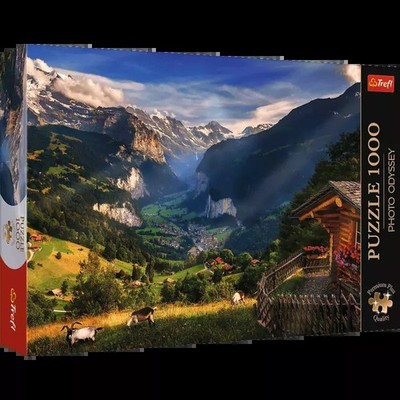 Puzzle 1000 elementów. Premium Plus Quality. Photo Odyssey. Dolina Lauterbru...