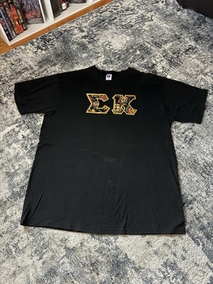 Vintage Sigma Kappa Celestial Letters T Shirt