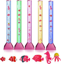 Sensory Bubble Floor Lamp  7 Color Changing LED Mood Night Light  Sensory Lamp