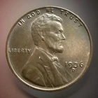 1936-D XF Lincoln Wheat Penny Cent Actual Coin 541